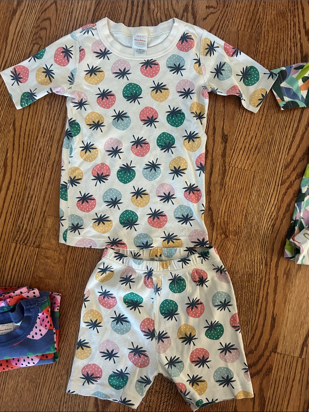 Lot of Hanna Andersson Short John Pajamas - Picture 4 of 6
